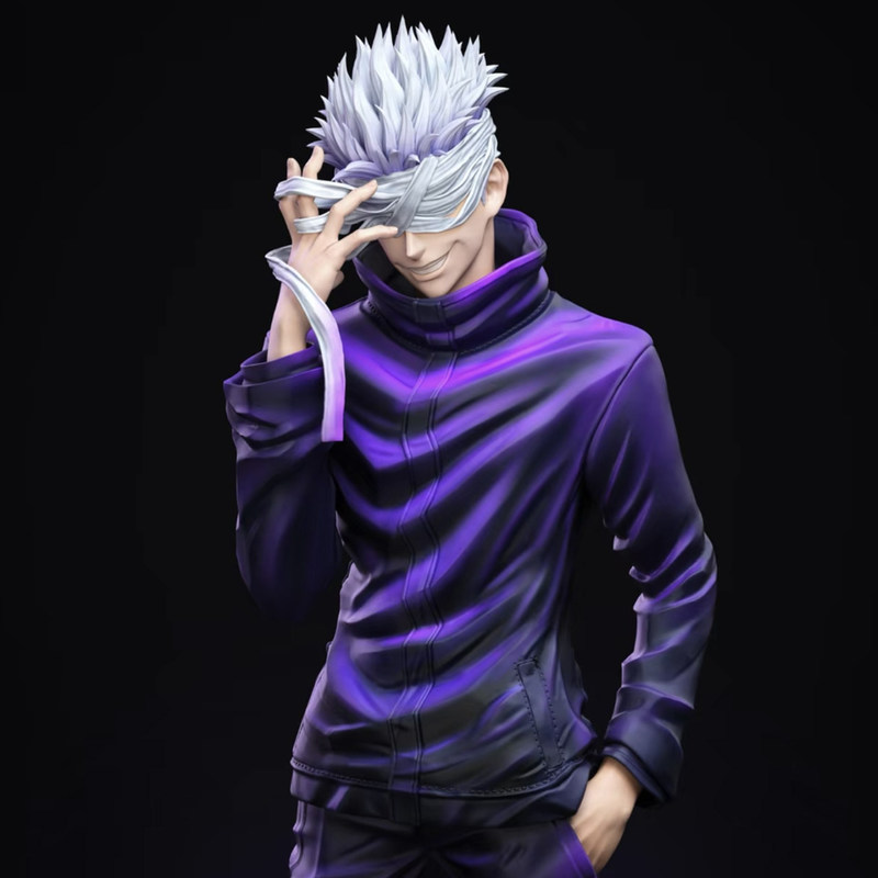 Desk Setup Tv - Figurka anime Jujutsu Kaisen Satoru Gojo