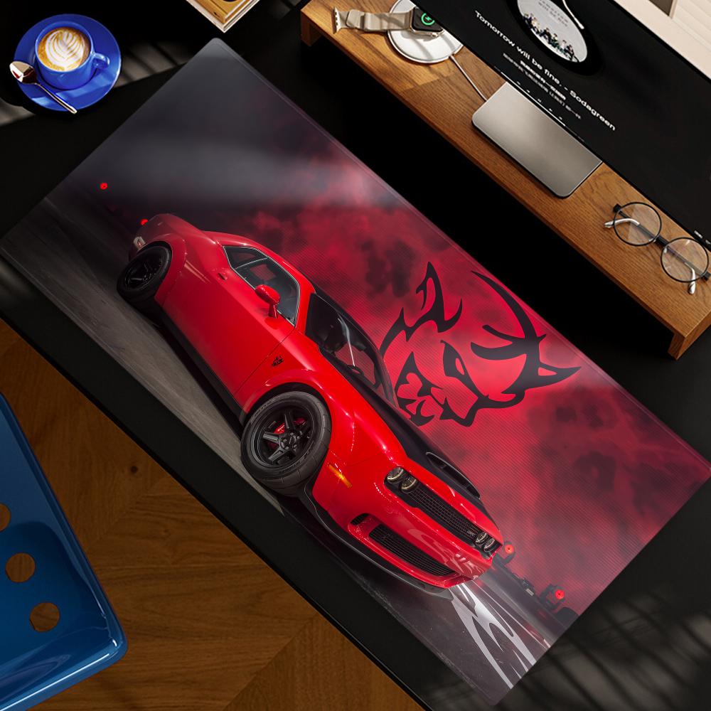 Desk Setup Maker - Podkładka pod mysz D-DodgeS Car Cool
