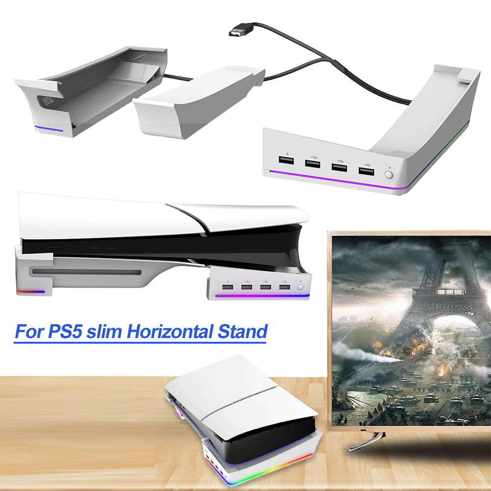 Desk Setup Hub - Poziomy stojak na konsolę z 14