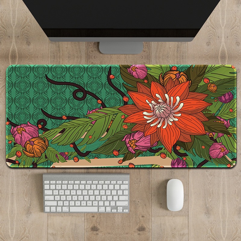 Abstrakcyjna Różowo-Pomarańczo – Y2K Desk Setup recenzja i cena