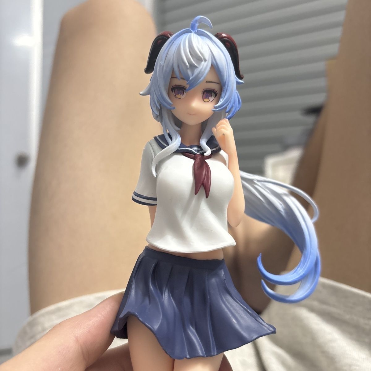 Figurka anime Ganyu z serii 25 – Desk Setup Tv recenzja i cena