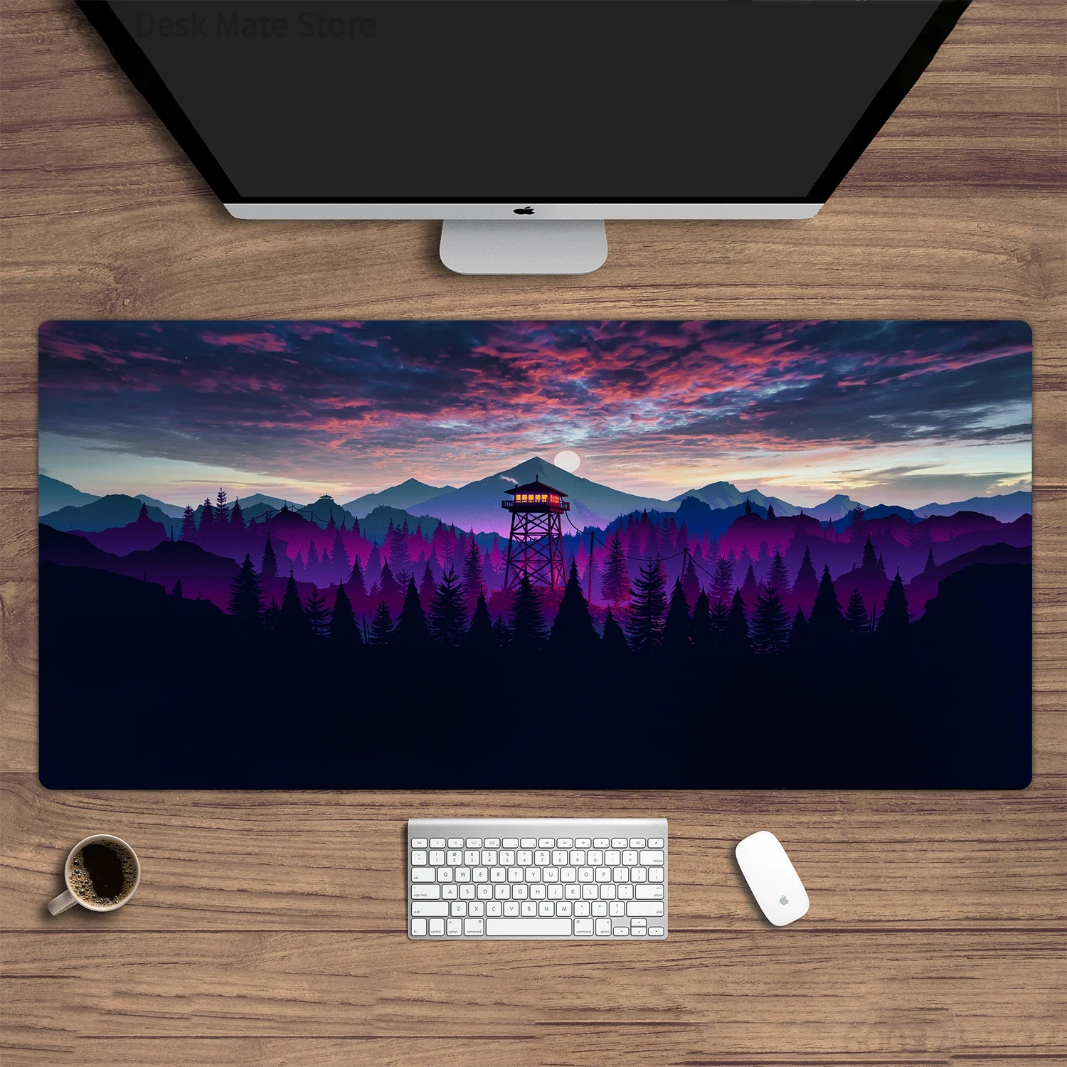 Nowości. Niebieska aurora nocą – Desk Setup Blue recenzja i cena