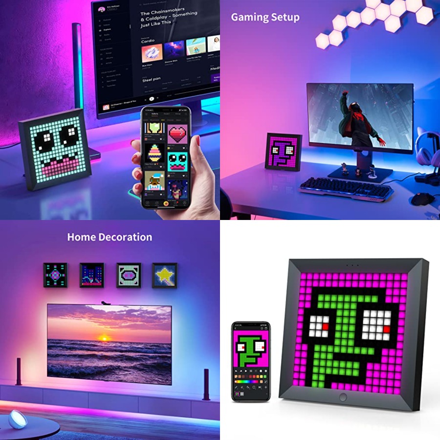Panel pikselowy LED do wyświet – Desk Setup Tv recenzja i cena