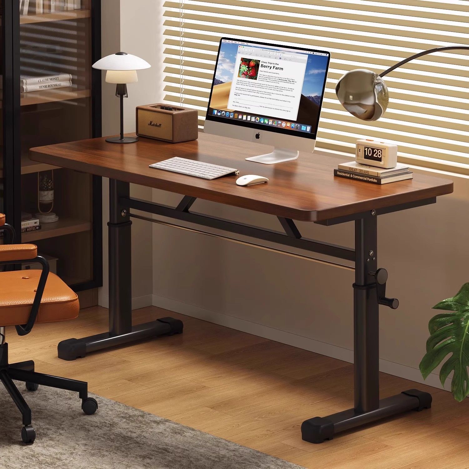 Nowoczesne, proste biurko komp – Desk Setup Maker recenzja i cena