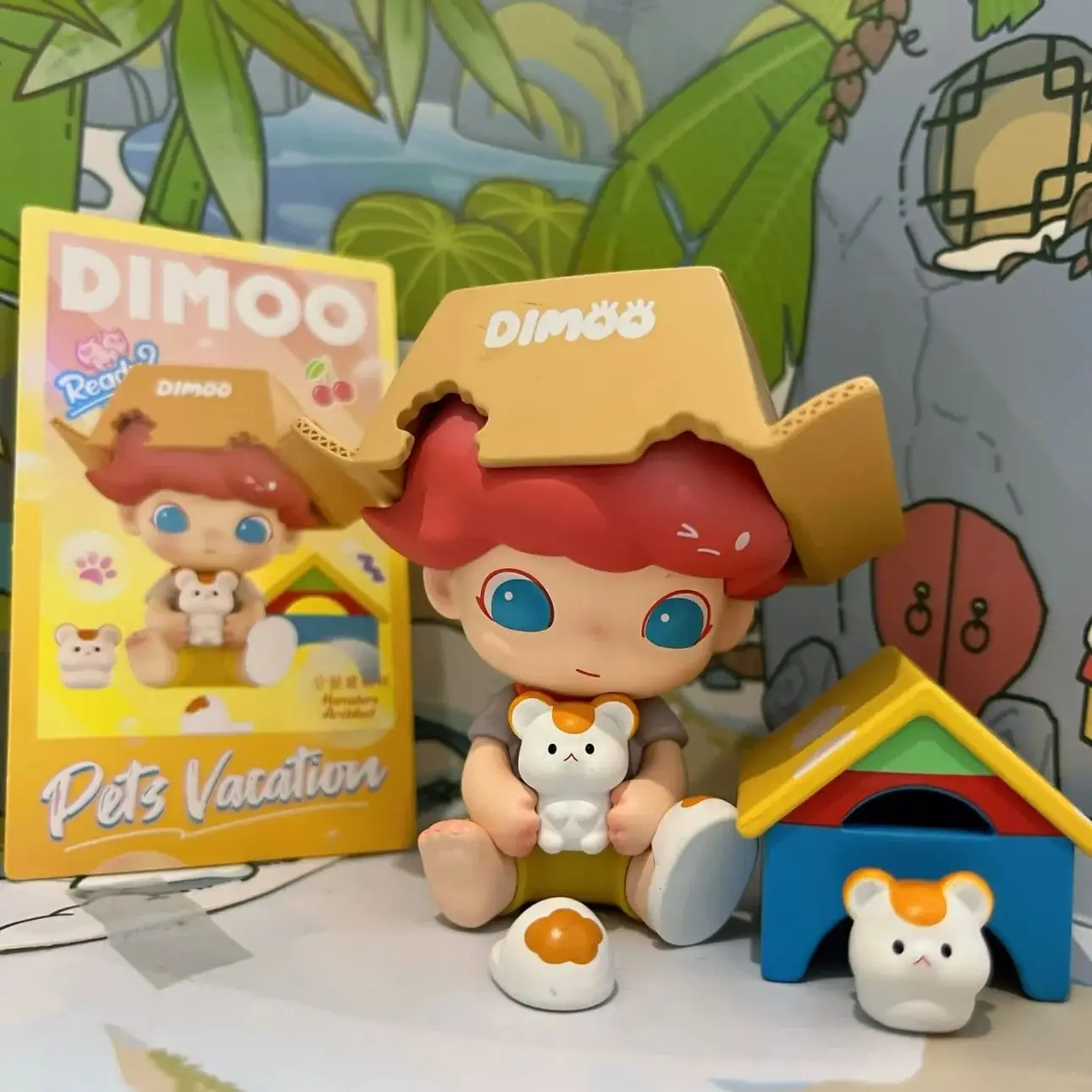 Popmart Dimoo Pet Vacation Ser – Desk Setup Kawaii recenzja i cena