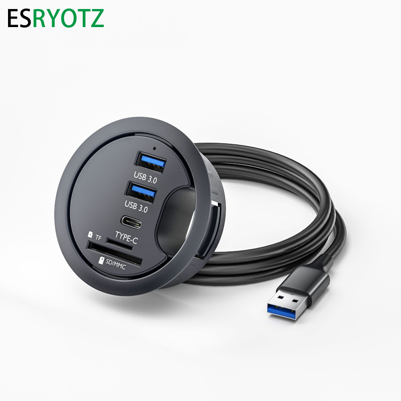 Koncentrator biurkowy USB3.0 H – Desk Setup Hub recenzja i cena