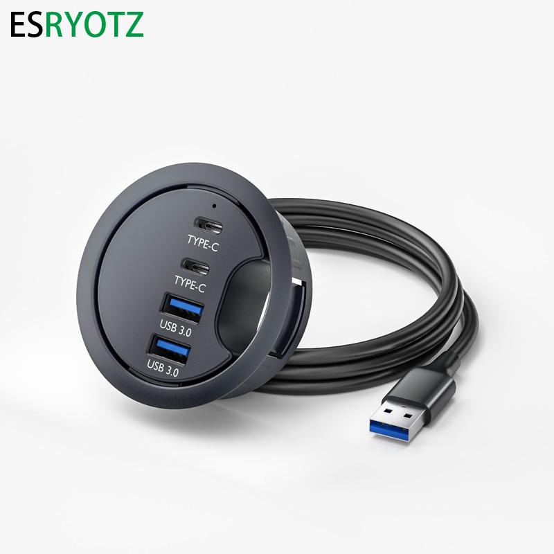 Koncentrator biurkowy USB3.0 H – Desk Setup Hub recenzja i cena