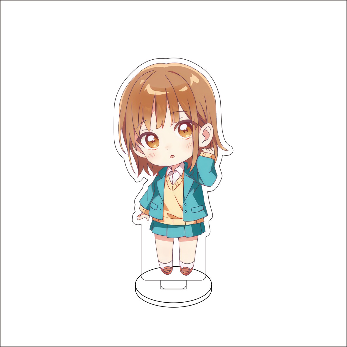 10CM Anime Blue Box Figurka St – Desk Setup Blue recenzja i cena