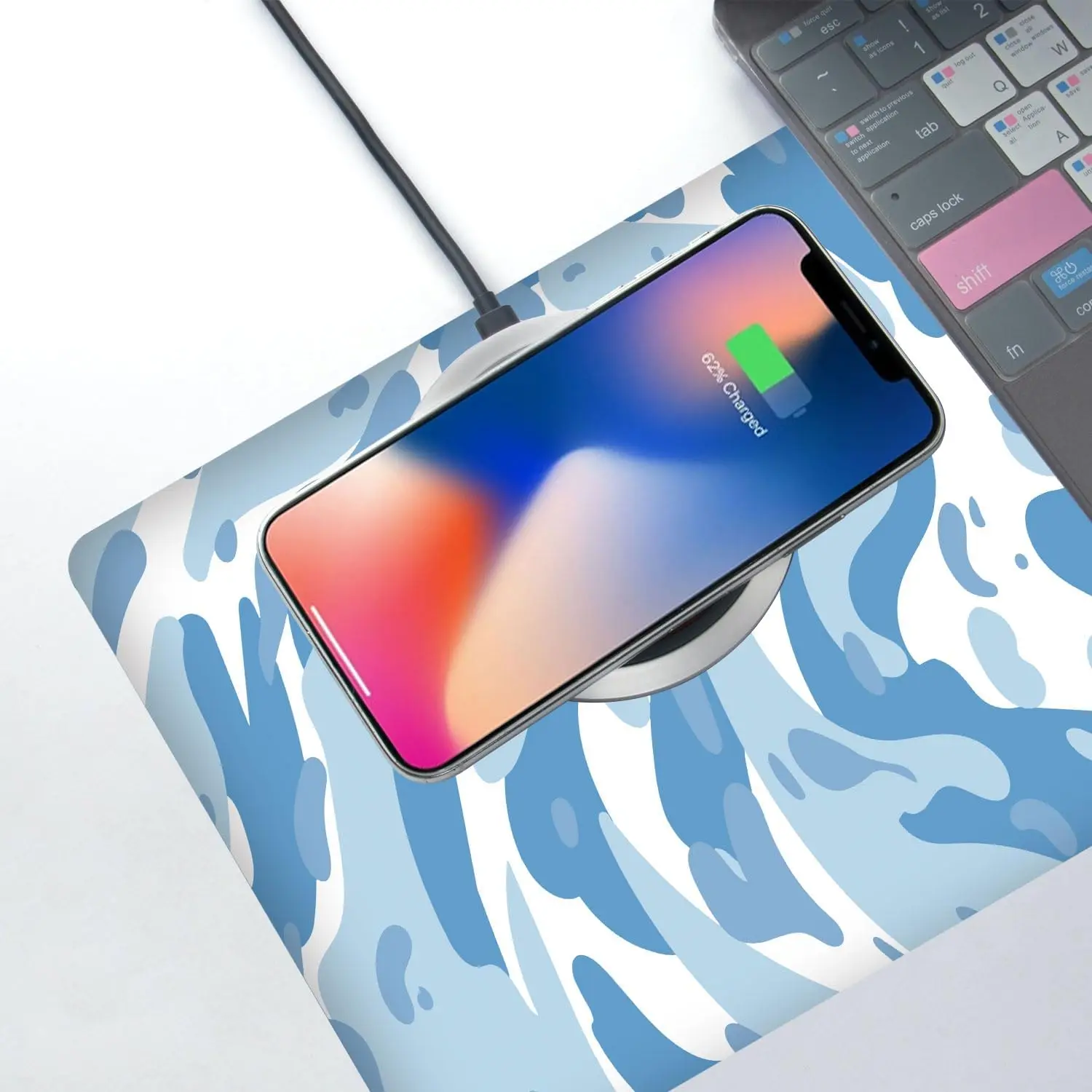 Podkładka pod mysz do gier z j – Desk Setup Blue recenzja i cena