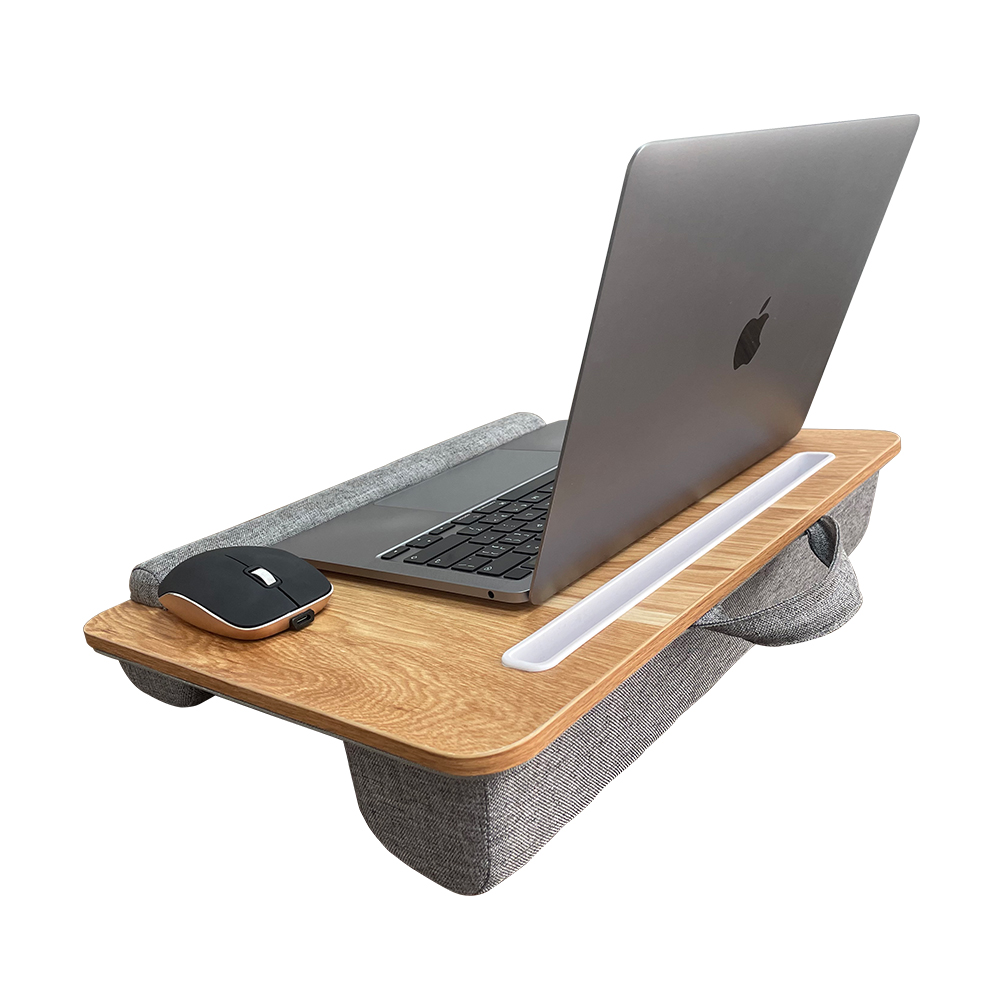 Drewniany podwieszany stolik d – Desk Setup Maker recenzja i cena
