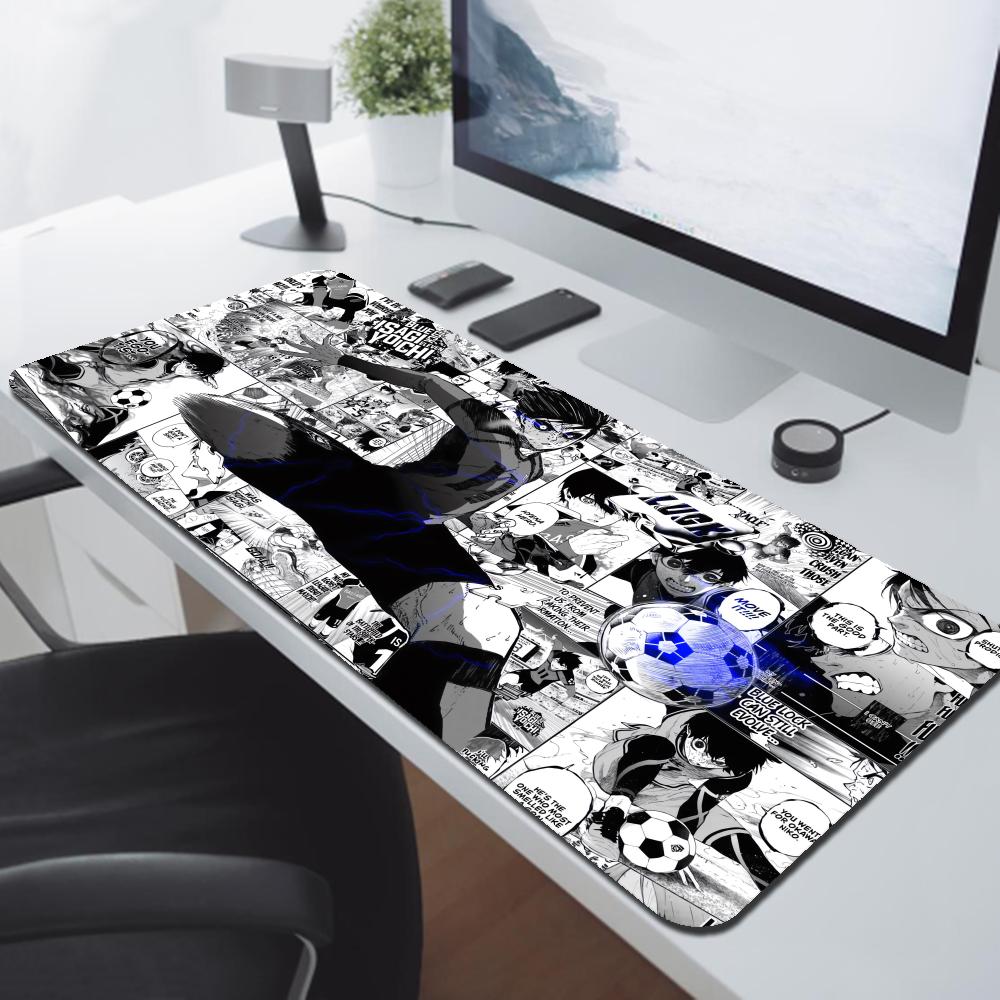 Podkładka pod mysz anime czarn – Desk Setup Blue recenzja i cena