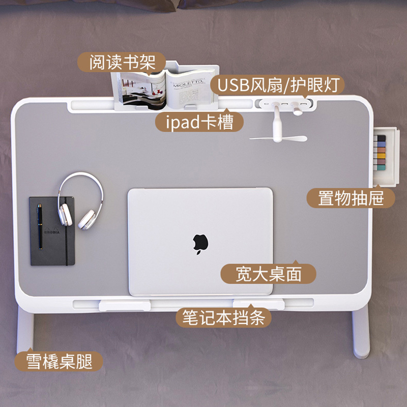 Stolik Nocny Pod Łóżko Biurko  – Desk Setup Bedroom recenzja i cena