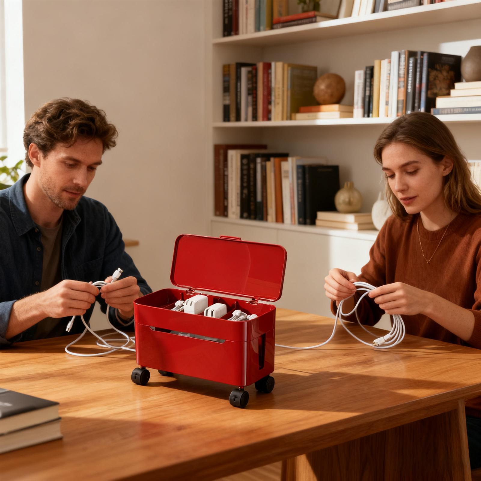 Pudełko do zarządzania kablami – Desk Setup Tv recenzja i cena