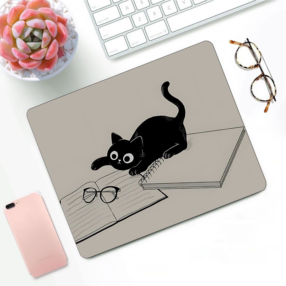 Cute Coffees Cats Gaming Mouse – Desk Setup Blue recenzja i cena