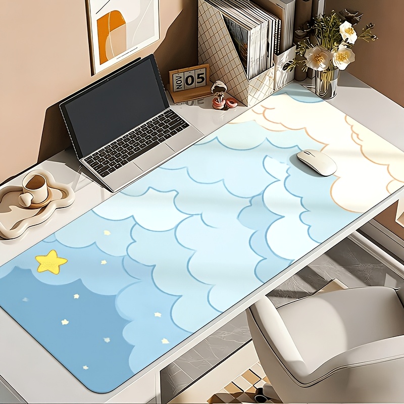 Miękka podkładka pod mysz w ko – Desk Setup Blue recenzja i cena