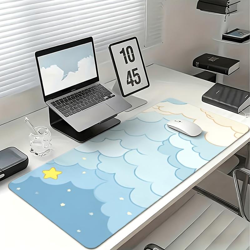 Miękka podkładka pod mysz w ko – Desk Setup Blue recenzja i cena