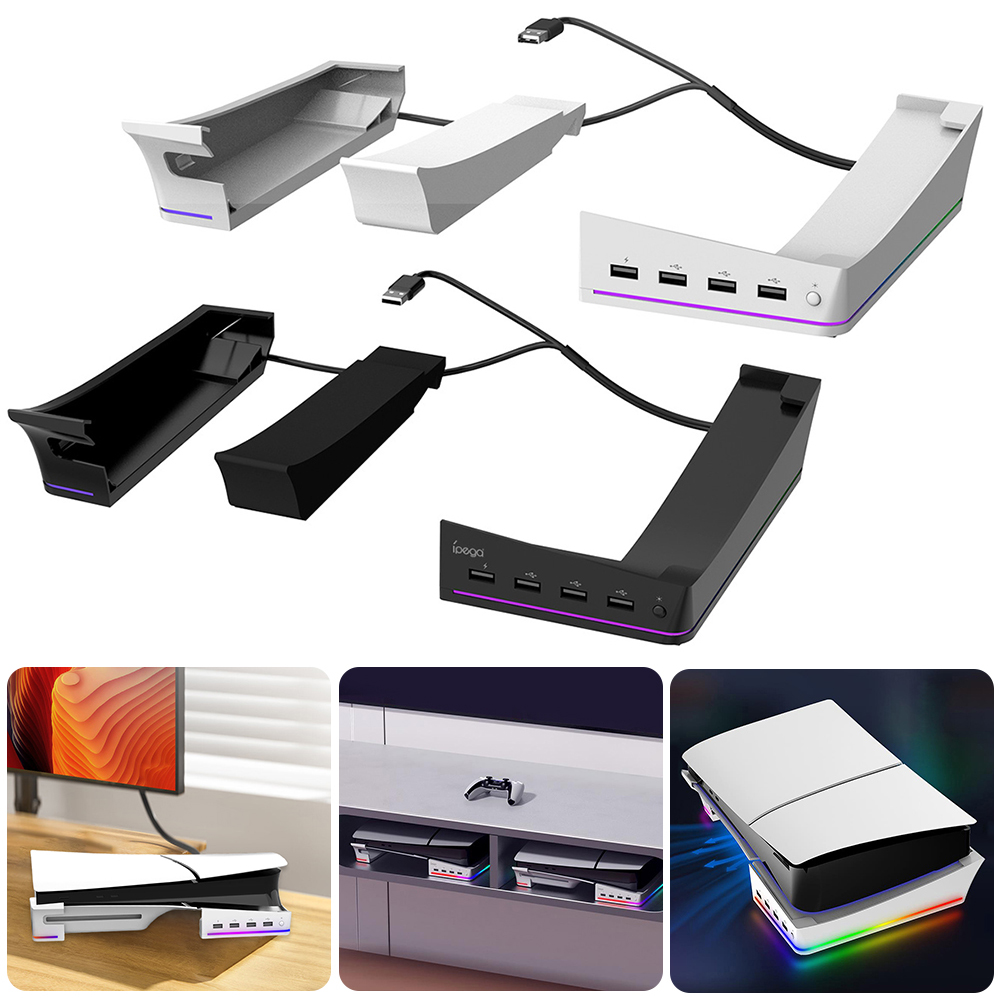 Poziomy stojak na konsolę z 14 – Desk Setup Hub recenzja i cena