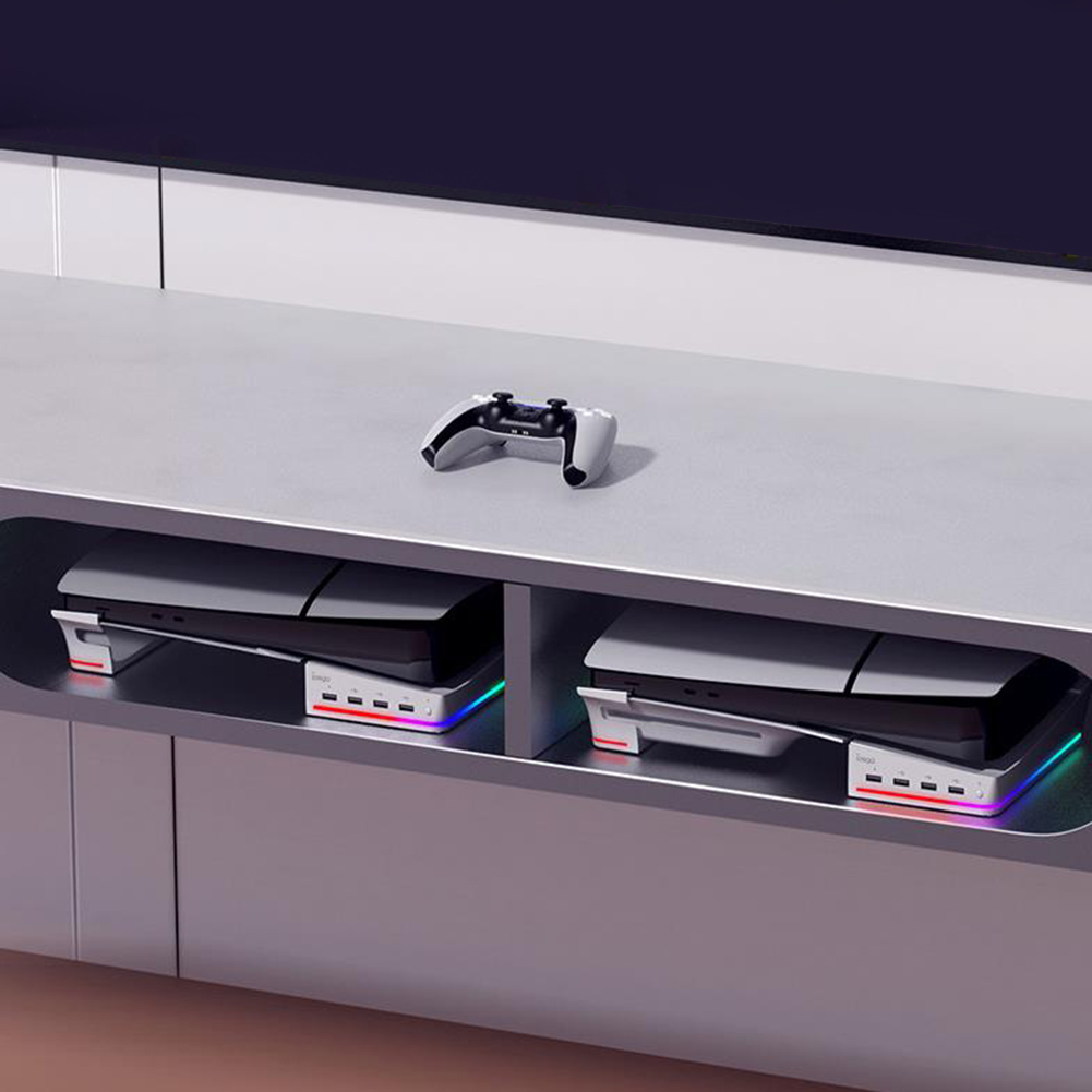 Poziomy stojak na konsolę z 14 – Desk Setup Hub recenzja i cena