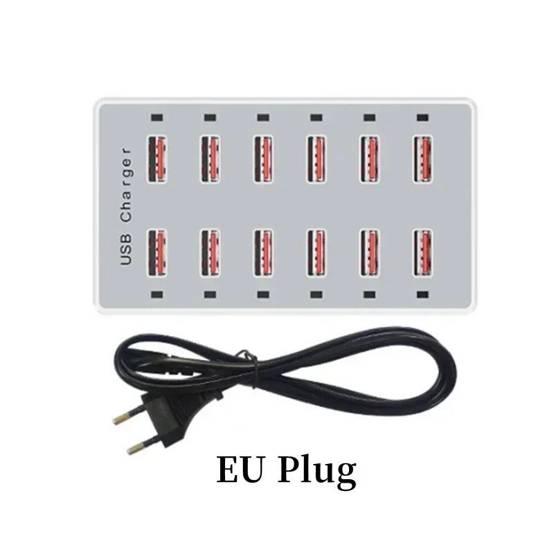 Stacja ładująca USB 60W 12-por – Desk Setup Hub recenzja i cena
