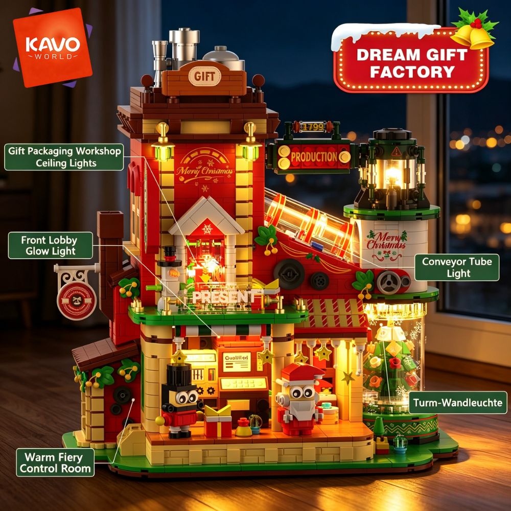KAVOWORLD 2775 elementów Klock – Desk Setup Options recenzja i cena
